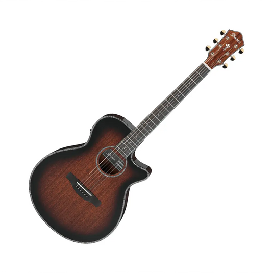 IBANEZ Aeg74 Mahogany Sunburst High Gloss Amplificata
