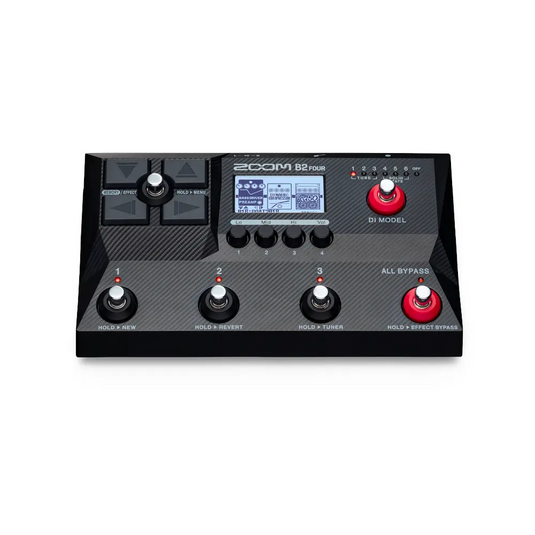 ZOOM B2 Four Multieffetto per Basso