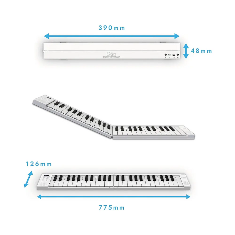 Carica immagine in Galleria Viewer, CARRY ON PIANO 49 TASTIERA PIEGHEVOLE BLACKSTAR
