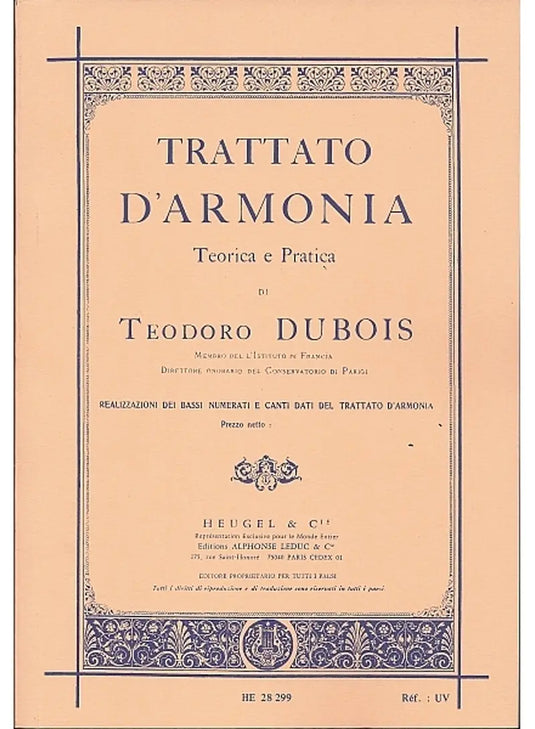 DUBOIS - Trattato di Armonia