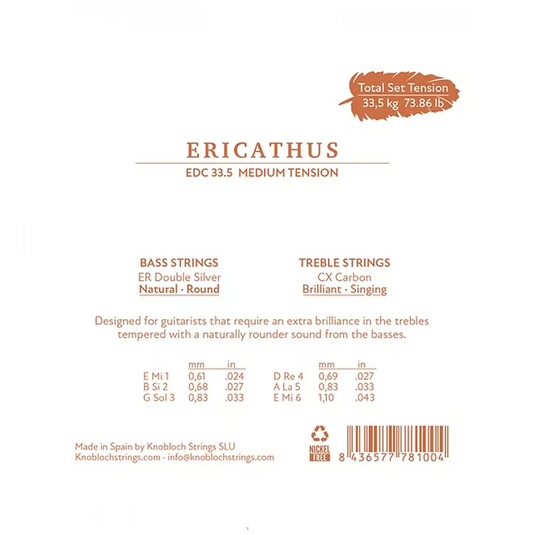KNOBLOCH - MUTA ERITHACUS CX CARBON MEDIO EDS 33.5
