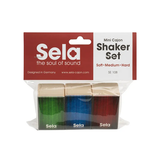 SELA Mini Cajon Shaker Set