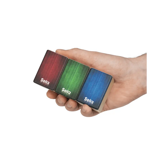 SELA Mini Cajon Shaker Set