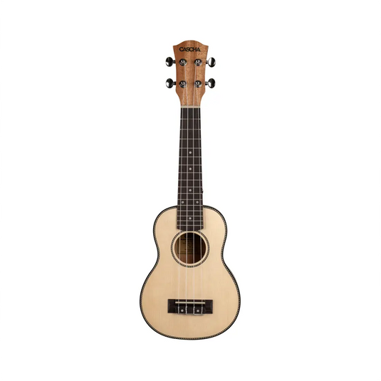 CASCHA UKULELE Spruce Solid Top Mancino