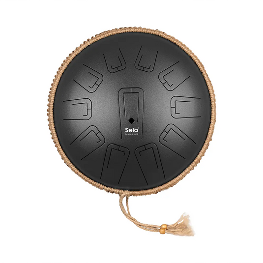 SELA UNITY TONGUE DRUM 13" C MINOR BLACK 432 HZ
