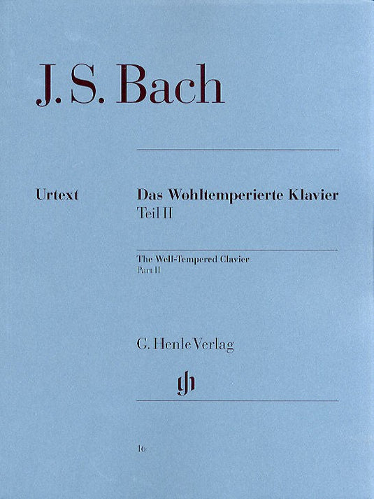 BACH - Il Clavicembalo ben temperato Vol.2 - Henle
