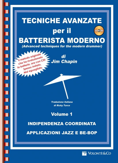 JIM CHAPIN - Tecniche Avanzate Per Il Batterista Moderno