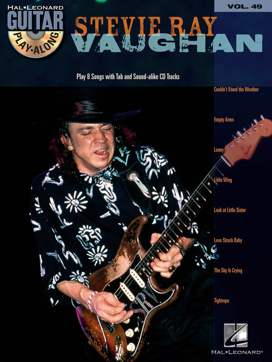 GUITAR PLAY ALONG VOL. 49 - Stevie Ray Vaughan