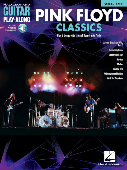 GUITAR PLAY ALONG VOL. 191 - Pink Floyd Classics