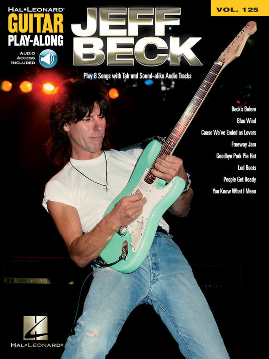 GUITAR PLAY ALONG VOL. 125 - Jeff Back