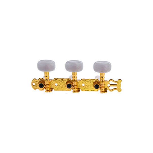 MH C100 GD SET MECCANICHE L1+R1 PER CHITARRA CLASSICA DORATE