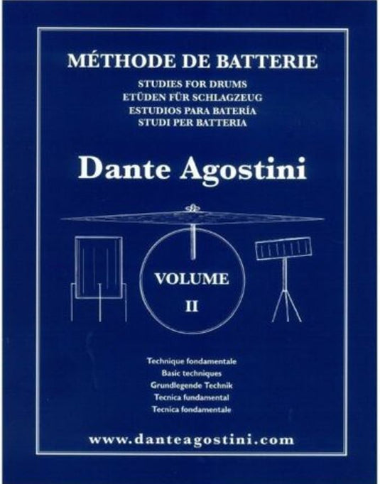 DANTE AGOSTINI - Méthode De Batterie - Volume 2