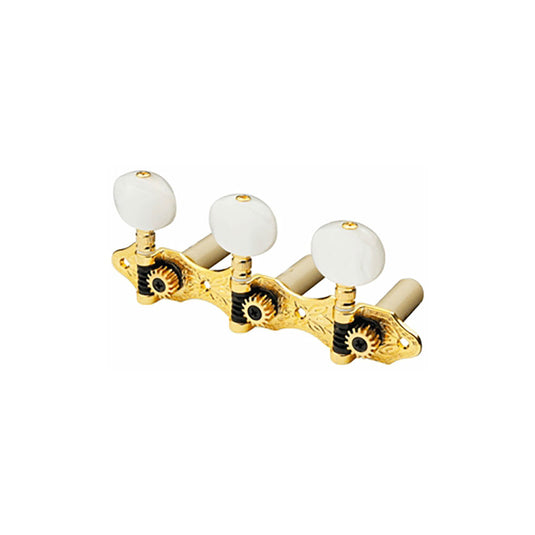 306 G SET MECCANICHE L1+R1 PER CHITARRA CLASSICA DORATA