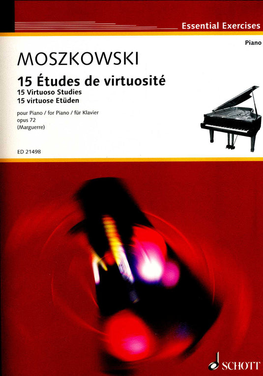 MOSZKOWSKI - 15 Studi Virtuosi Op.72