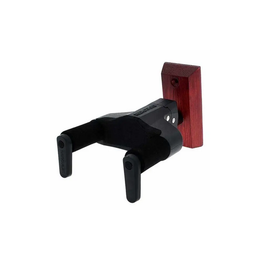 HERCULES Supporto a Muro per Chitarra/Basso, Base in Legno