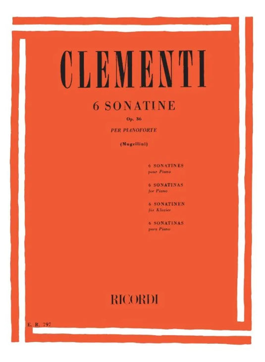 CLEMENTI - 6 Sonatine Op. 36