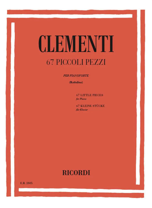 CLEMENTI - 67 Piccoli Pezzi