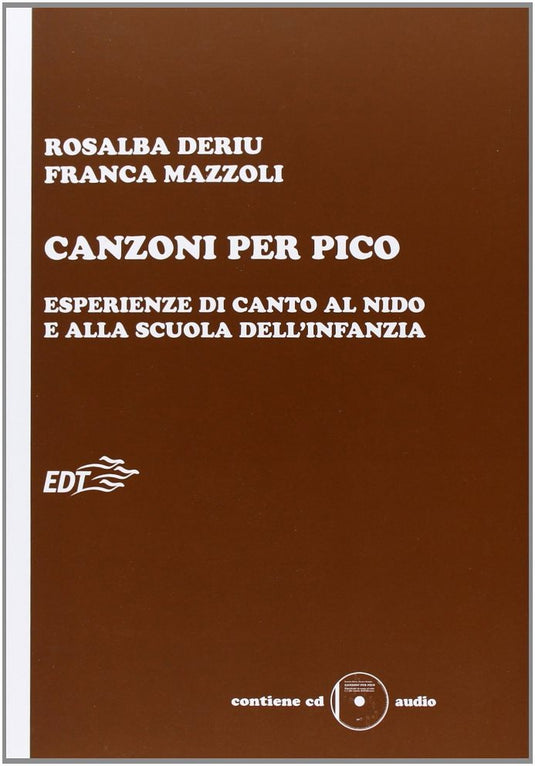 MAZZOLI - DERIU- Canzoni Per Pico