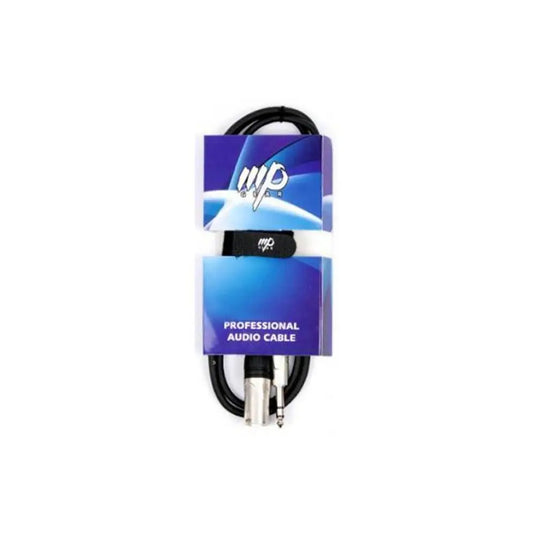 MP GEAR  CAVO XLRM/2 JACK 6.3 3MT