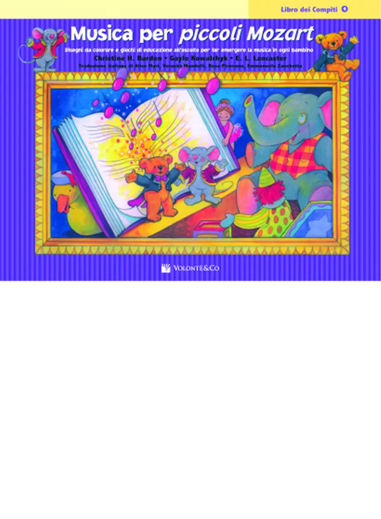 MUSICA PER PICCOLI MOZART - Libro Dei Compiti Vol.4