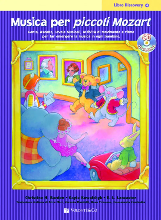 MUSICA PER PICCOLI MOZART - Libro Discovery Vol.4