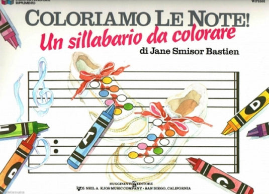 BASTIEN - COLORIAMO LE NOTE - UN SILLABARIO DA COLORARE