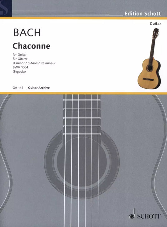 BACH - Chaconne D Minor Bwv 1004 (Segovia)