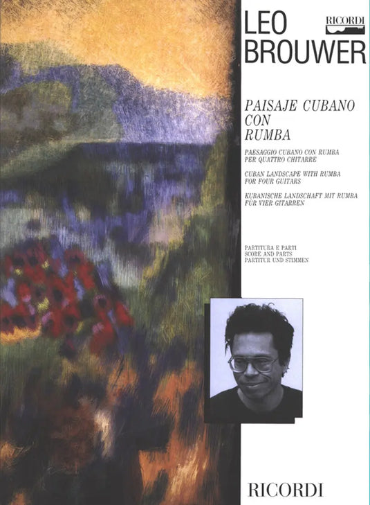 BROUWER - Paisaje Cubano Con Rumba Per 4 Chitarre