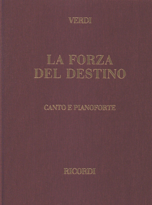 VERDI - La Forza Del Destino (Copertina Rigida) - Ricordi