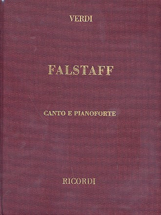 VERDI - Falstaff  - Ricordi (Copertina Rigida)