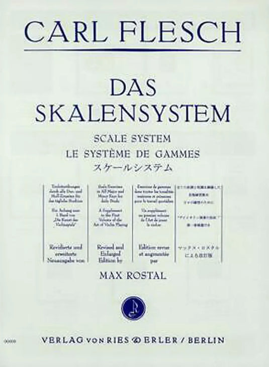 FLESCH - Il Sistema Delle Scale - Violoncello