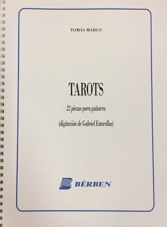MARCO - Tarots 22 piezas para guitarra