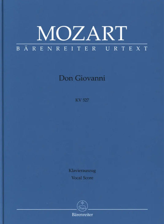 MOZART - Don Giovanni (Copertina Rigida) - Barenreiter