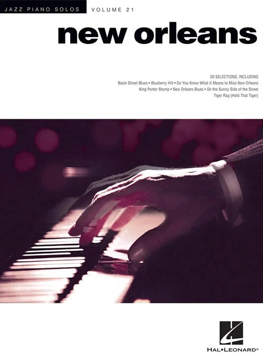 NEW ORLEANS VOL.21 JAZZ PIANO SOLOS