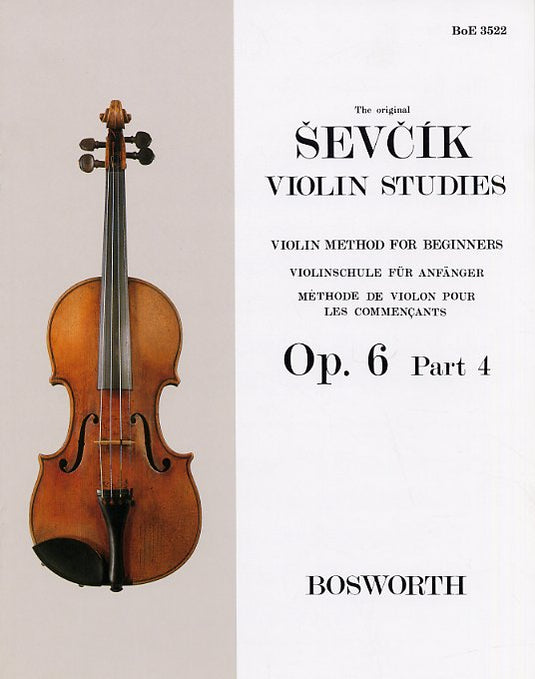 SEVCIK - Violin Studies Op.6 Parte 4