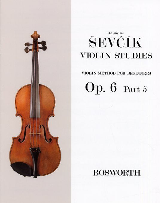 SEVCIK - Violin Studies Op.6 Parte 5