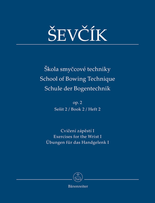 SEVCIK - SCHOOL OF BOWING TECHNIQUE OP.2 PARTE 2 (BARENREITER)