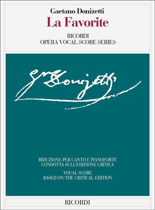 DONIZETTI - La Favorite - Edizione Critica