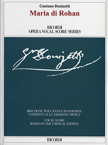 DONIZETTI - Maria Di Rohan - Edizione Critica
