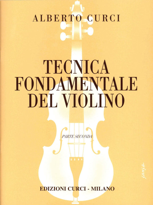 CURCI - Tecnica Fondamentale Del Violino 2