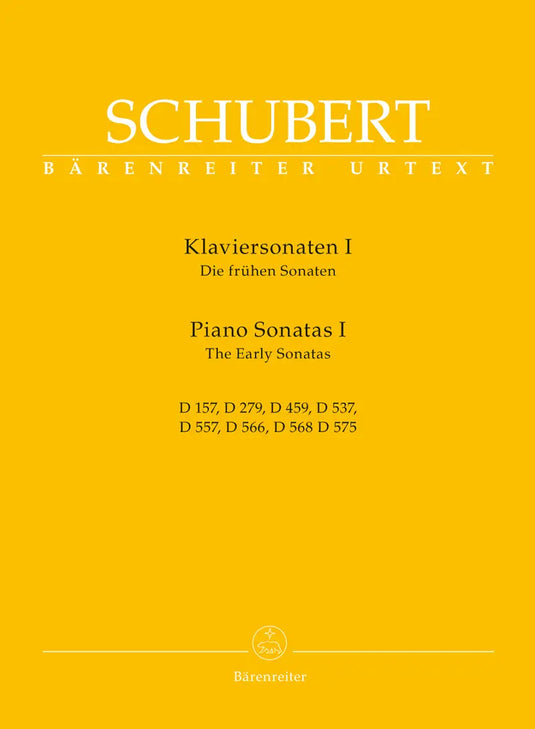 SCHUBERT - Piano Sonatas Volume I