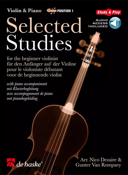 Selected Studies Vol.1 - Violin Position 1 - De Haske