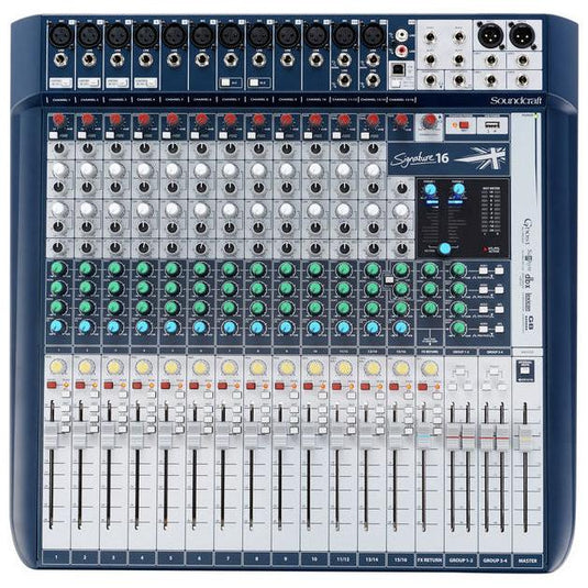 SOUNDCRAFT SIGNATURE 16 MIXER