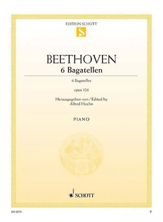 BEETHOVEN - 6 Bagatelles - Op. 126