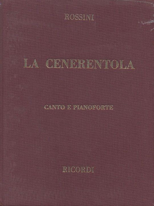 ROSSINI - La Cenerentola (copertina rigida) - Ricordi