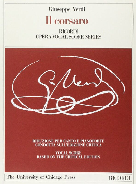 VERDI - Il Corsaro - Ricordi (Versione Critica)