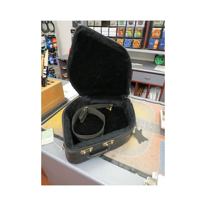 Carica immagine in Galleria Viewer, BAGS con Campana Smontabile in Pelle Nera per Corno
