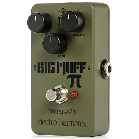 ELECTRO HARMONIX BIG MUFF GREEN RUSSIAN