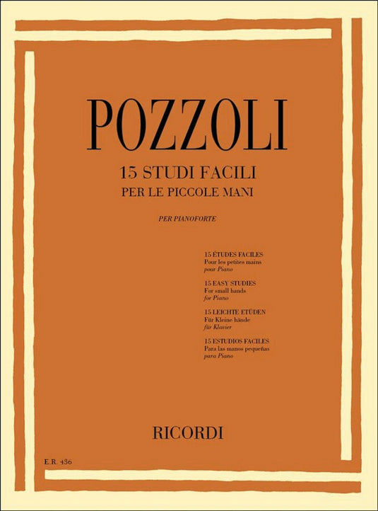POZZOLI - 15 Studi Facili