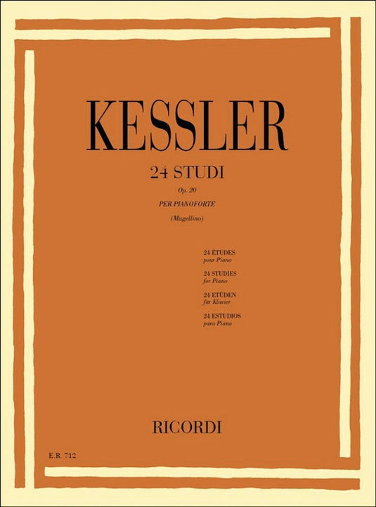 KESSLER - 24 Studi - Op. 20
